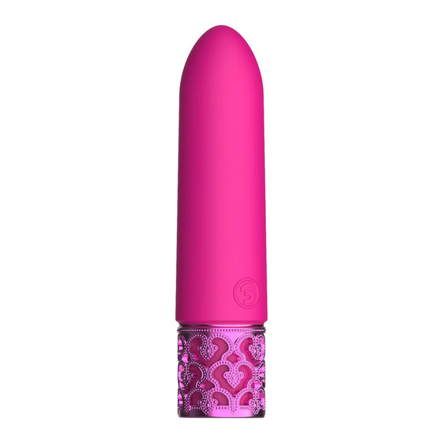 ROYAL GEMS Imperial Silicone Pink 10cm Bullet Vibrator