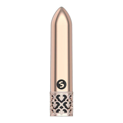 ROYAL GEMS Glitz - ABS Bullet Vibrator Rose Gold Sex Toy