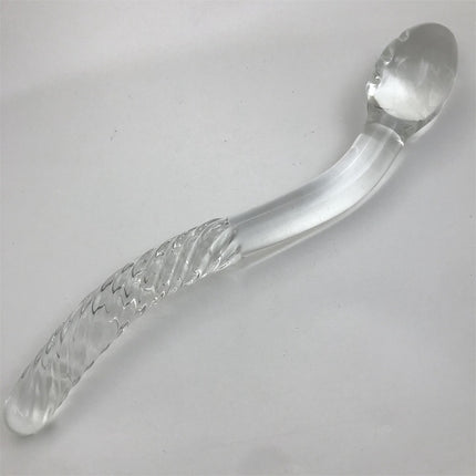 Realistic Classic Glass Dildo 9 Inch