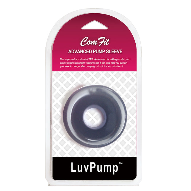 LuvPump ComFit Black Universal Penis Pump Sleeve