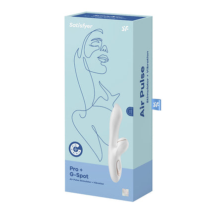 Satisfyer Pro + G-Spot Rabbit Vibrator & Clitoral Suction