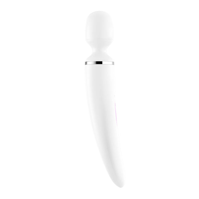 Satisfyer Wand-er Woman White Massager Wand side View