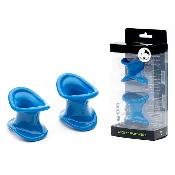 Sport Fucker Ergonomic Blue Ball Stretcher Kit - Set of 2