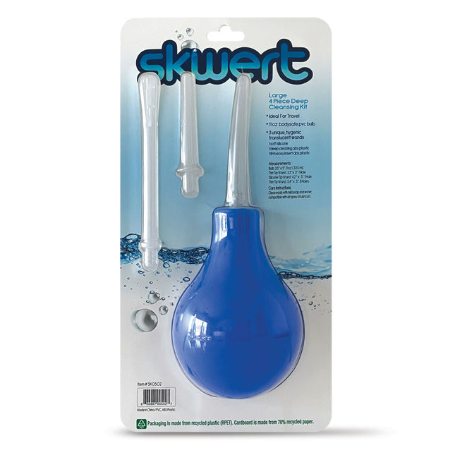 Skwert Medium 11 oz Douche Kit - Blue 325 ml Unisex