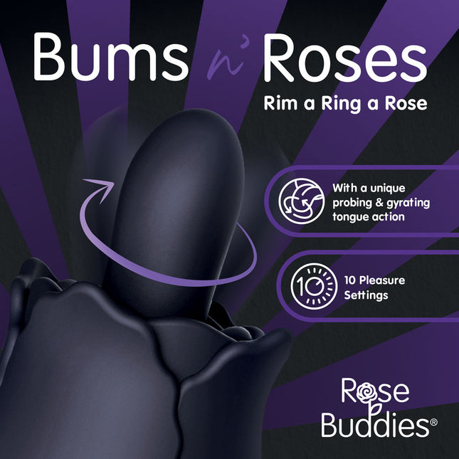 Skins Rose Buddies Tongue Licking Stimulator Features