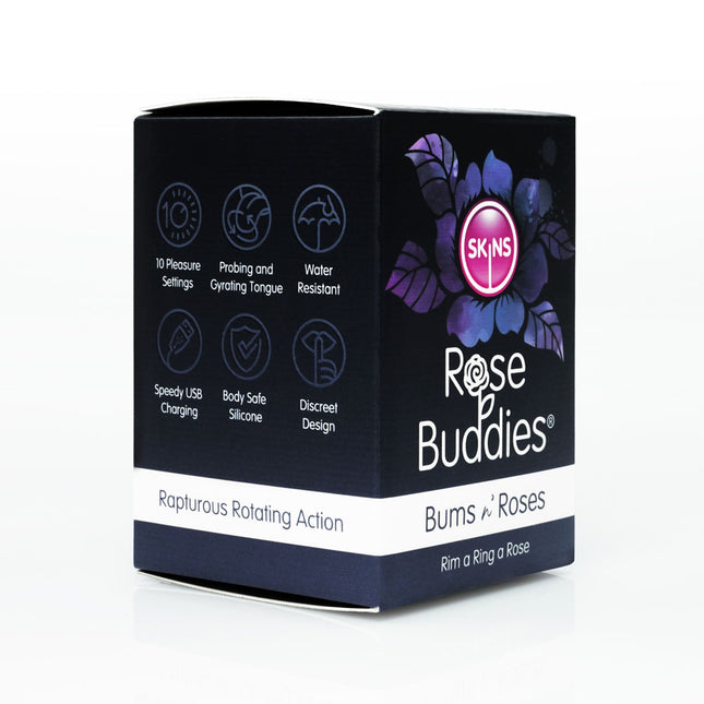Skins Rose Buddies Tongue Licking Stimulator USB Charging
