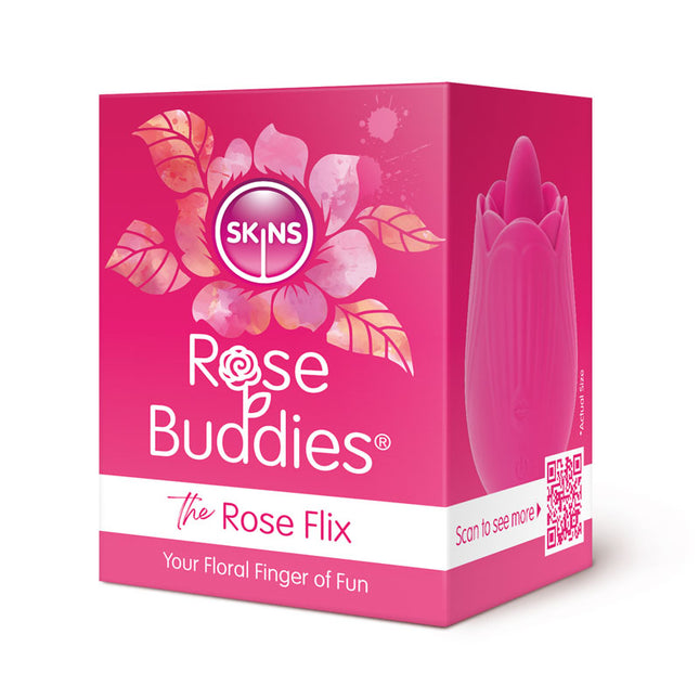 Side view of barcode of Skins Rose Buddies The Rose Flix
