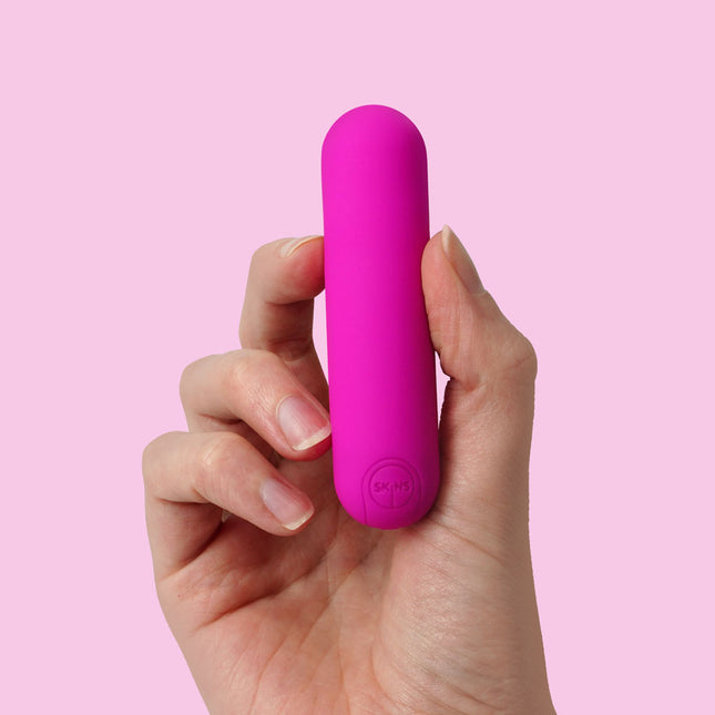 Skins Super Excite Rechargeable Pink Bullet Vibrator