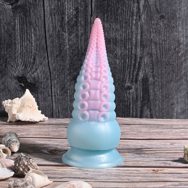 Selopa STUCK ON YOU Blue/Pink 7.5 Inch Tentacle Fantasy Dildo