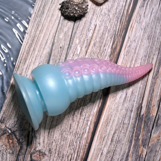 Selopa STUCK ON YOU Blue/Pink 7.5 Inch Tentacle Fantasy Dildo