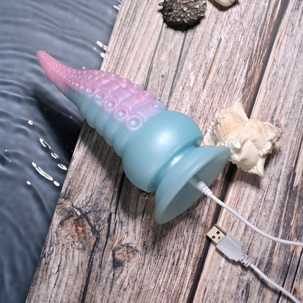 Selopa STUCK ON YOU Blue/Pink 7.5 Inch Tentacle Fantasy Dildo