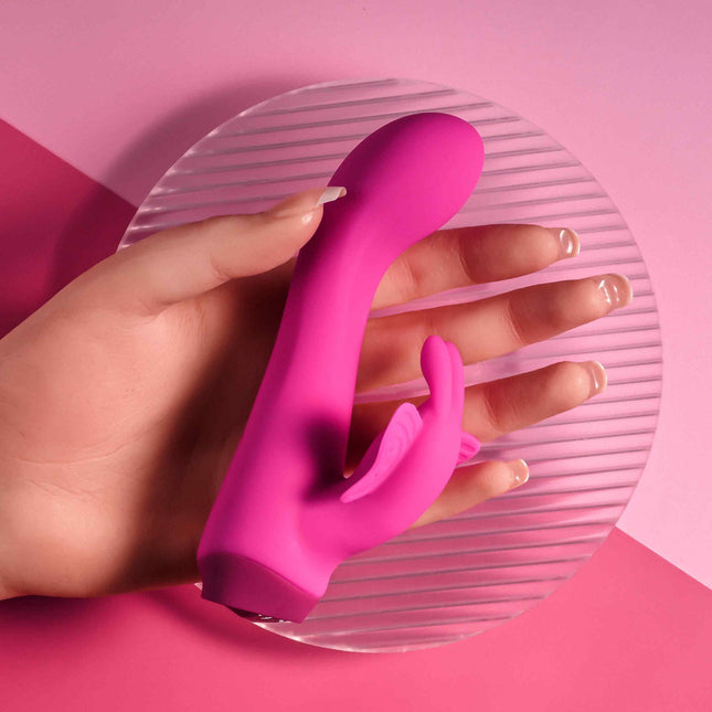 Selopa Butterfly Love Pink Butterfly Vibrator Hand