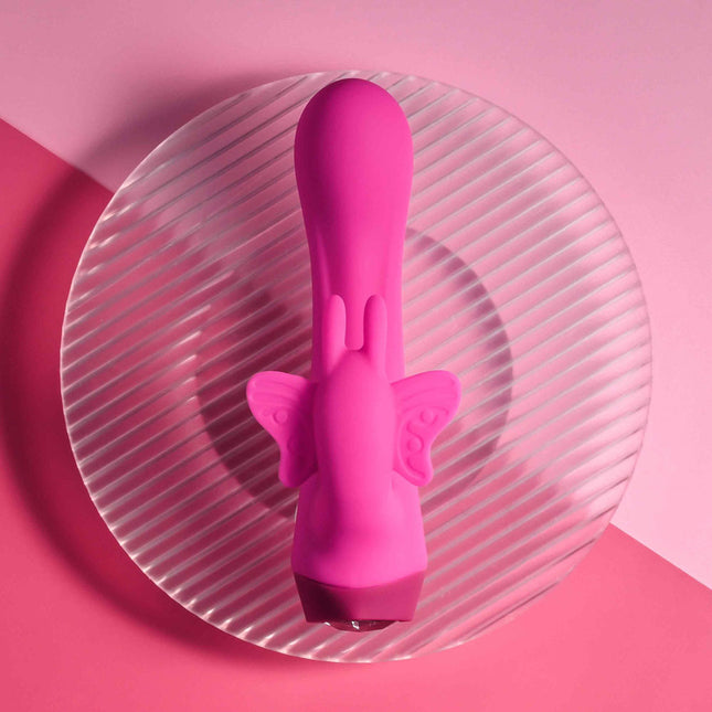 Selopa Butterfly Love Pink Butterfly Vibrator Front