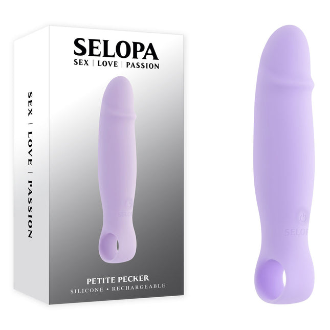 Selopa PETITE PECKER - Purple Mini Vibrator