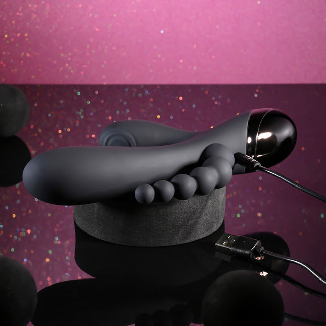 Selopa TRIPLE ACES - Black Triple Stimulator Vibrator