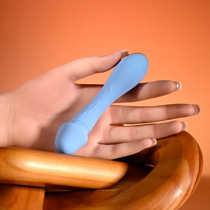 Selopa DAINTY DICK - Baby Blue 11.9cm Mini Vibrator