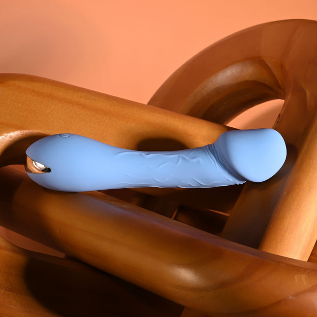 Selopa DAINTY DICK - Baby Blue 11.9cm Mini Vibrator