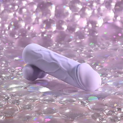 Selopa BALLSY BULLET - Purple Vibrating Dildo