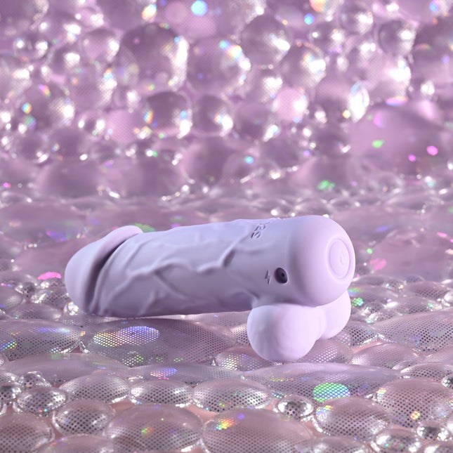 Selopa BALLSY BULLET - Purple Vibrating Dildo