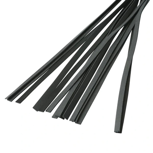 Sex & Mischief Mahogany 76cm Flogger Whip with Wooden Handle