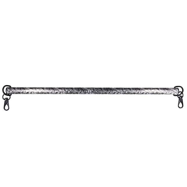 Sex & Mischief Lace Spreader Bar - Aluminium Restraint Bar