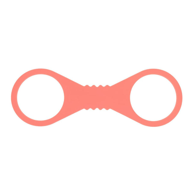 Sex & Mischief Peaches n CreaMe Large Silicone Cuffs