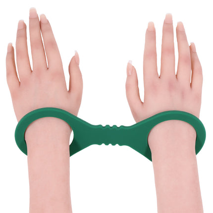 Sex & Mischief Indica Small Silicone Cuffs - Green