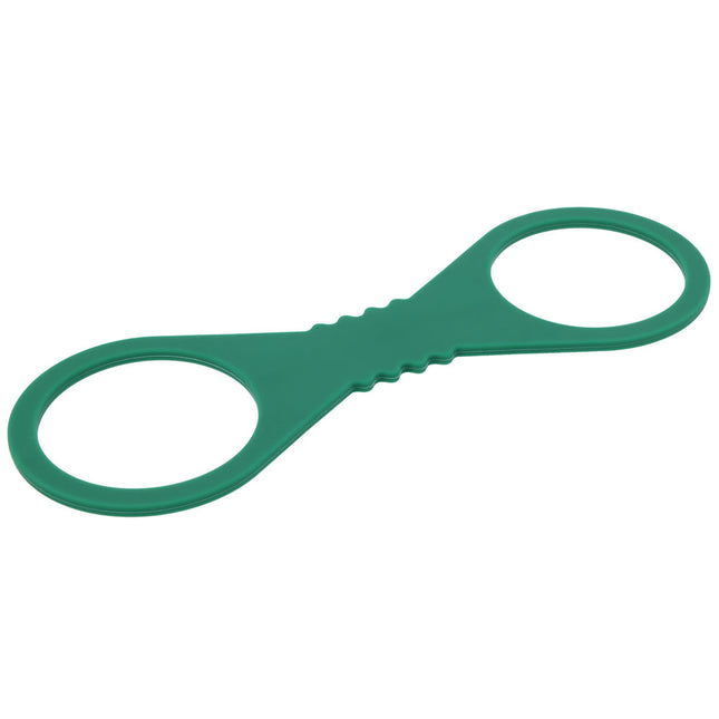 Sex & Mischief Indica Large Silicone Cuffs - Green