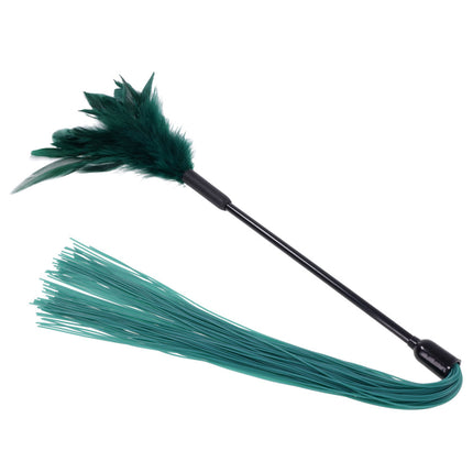 Sex & Mischief Indica Feather Tickler - Green