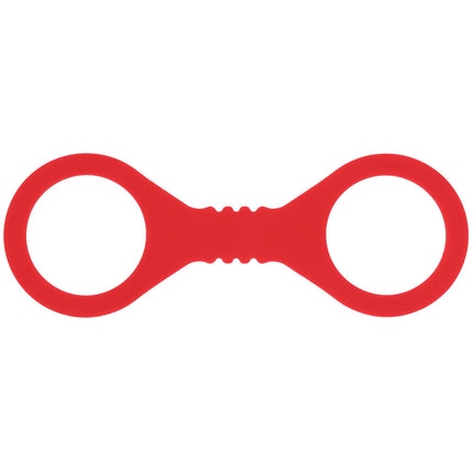 Sex & Mischief Amor Small Silicone Cuffs - Red