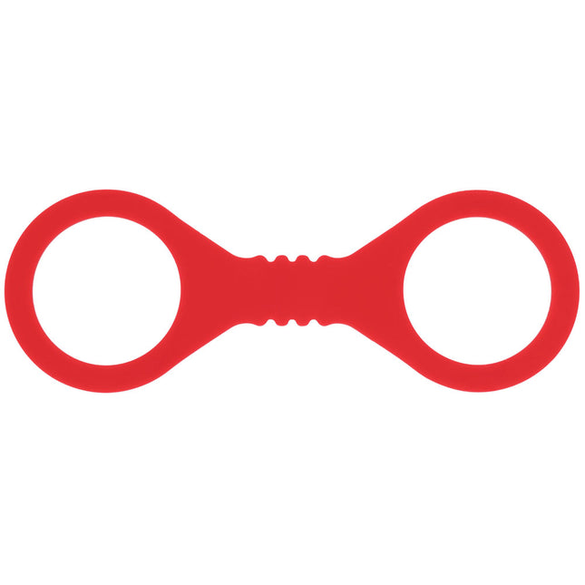 Sex & Mischief Amor Small Silicone Cuffs - Red