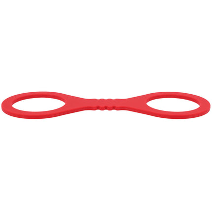 Sex & Mischief Amor Small Silicone Cuffs - Red