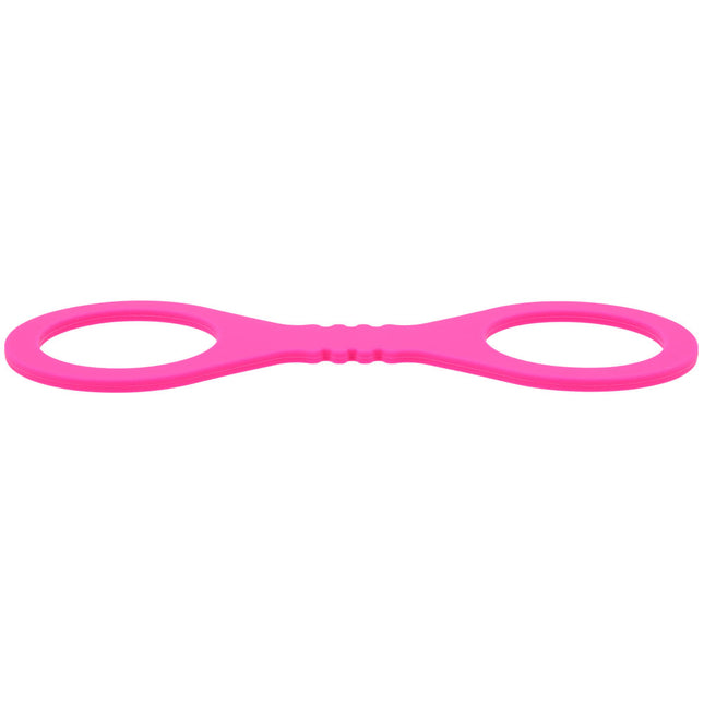 Sex & Mischief Small Hot Pink Silicone Cuffs