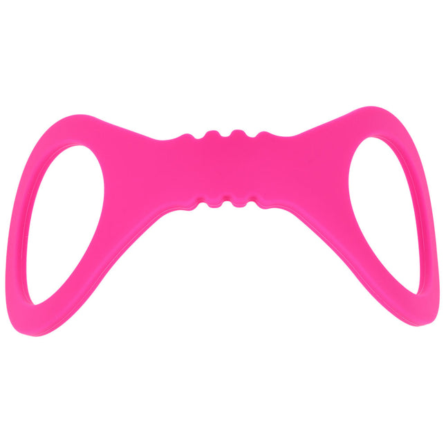 Sex & Mischief Small Hot Pink Silicone Cuffs