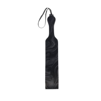 SPORTSHEETS Velvet Noir Loop Paddle - Black 42cm
