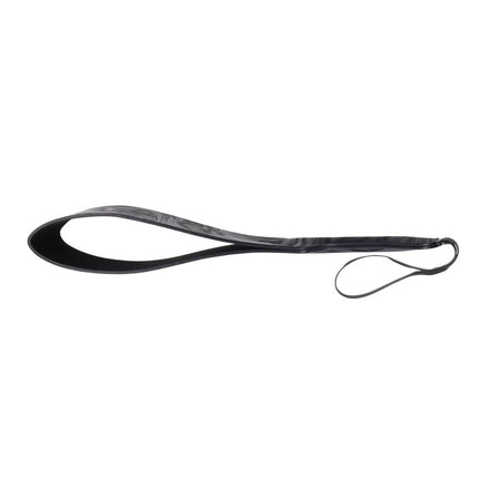SPORTSHEETS Velvet Noir Loop Paddle - Black 42cm