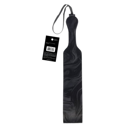 SPORTSHEETS Velvet Noir Loop Paddle - Black 42cm