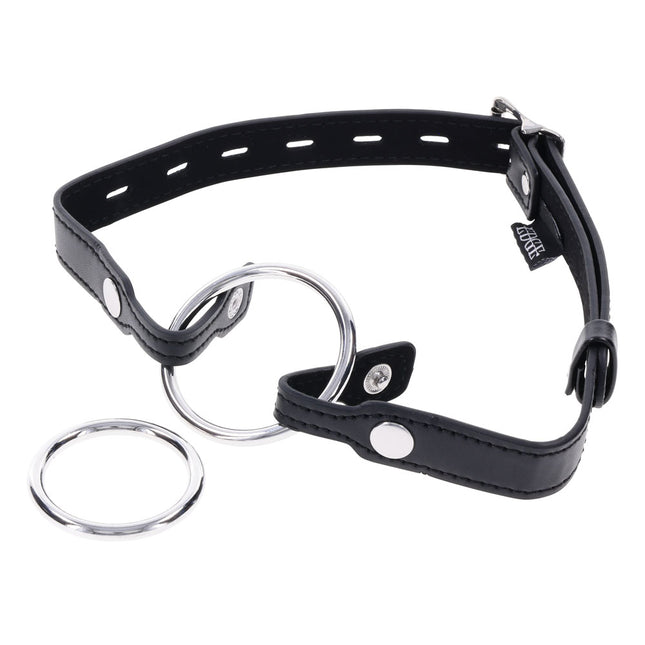 EDGE Interchangeable Ring Gag - Black