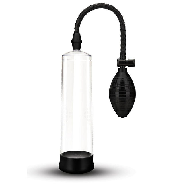 Size Up Classic Pressure Ball Penis Pump Clear