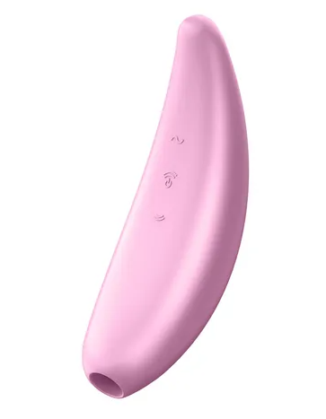 Satisfyer Curvy 3+ Clitoral Stimulator Pink