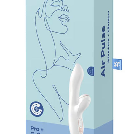 Satisfyer Pro + G-Spot Rabbit Vibrator & Clitoral Suction Box