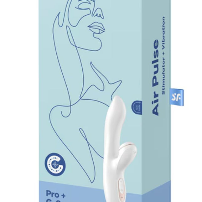 Satisfyer Pro + G-Spot Rabbit Vibrator & Clitoral Suction Box