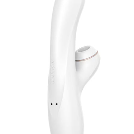 Satisfyer Pro + G-Spot Rabbit Vibrator & Clitoral Suction Rear