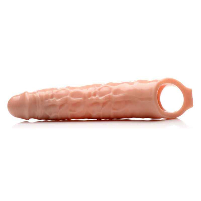Size Matters 3 Inch Flesh Penis Extender Sleeve Side View