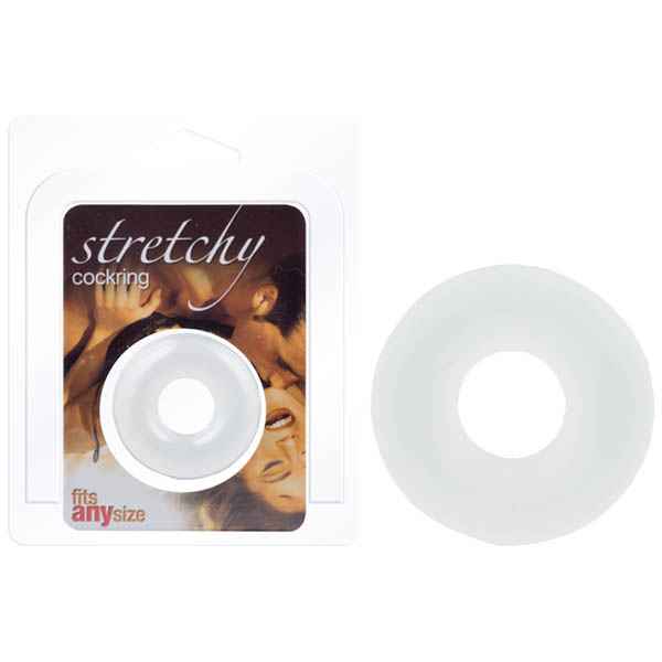 Stretchy Cock Ring White