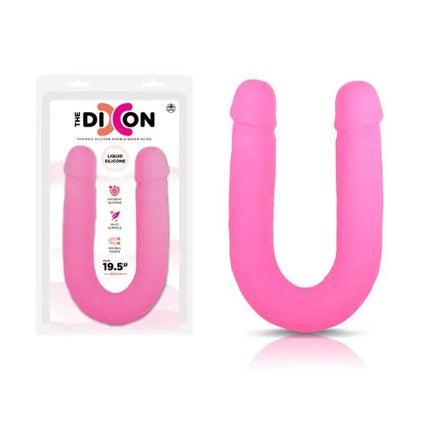 The Dixon Pink Silicone Double Dildo