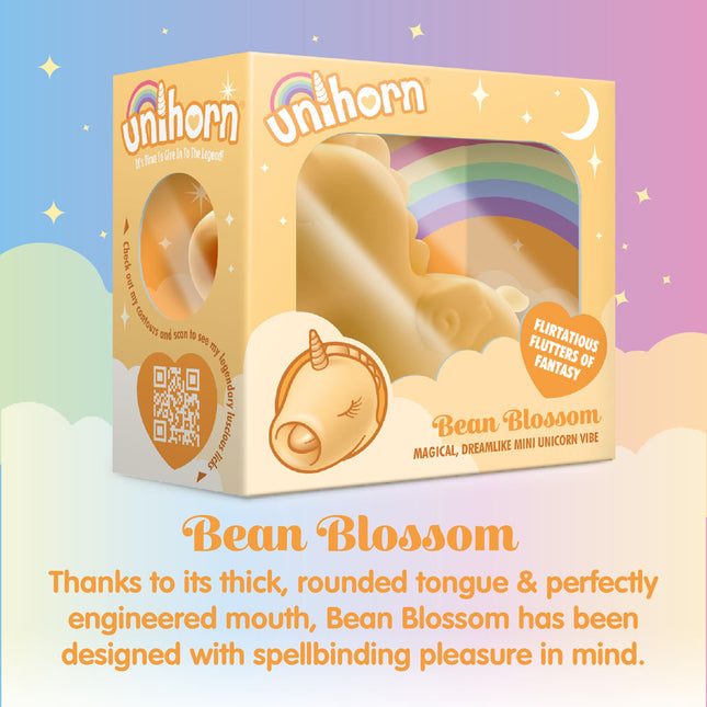 Unihorn Bean Blossom Yellow Flicking Stimulator