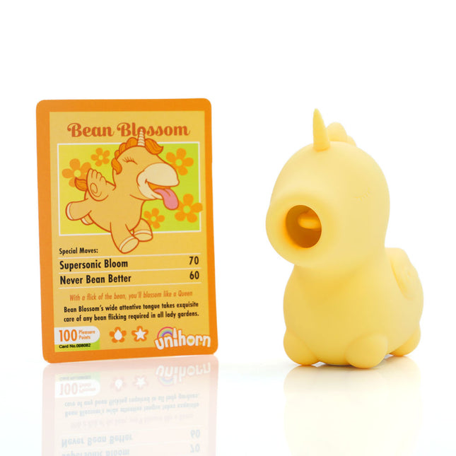Unihorn Bean Blossom Yellow Flicking Stimulator
