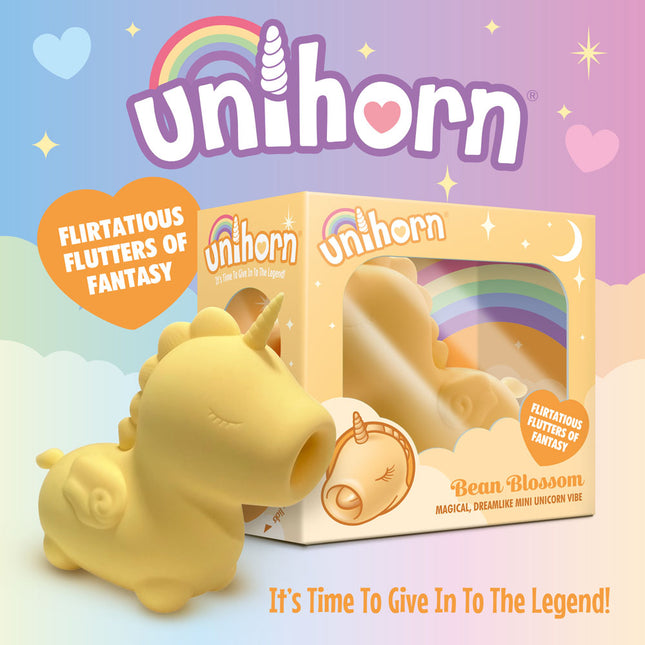 Unihorn Bean Blossom Yellow Flicking Stimulator