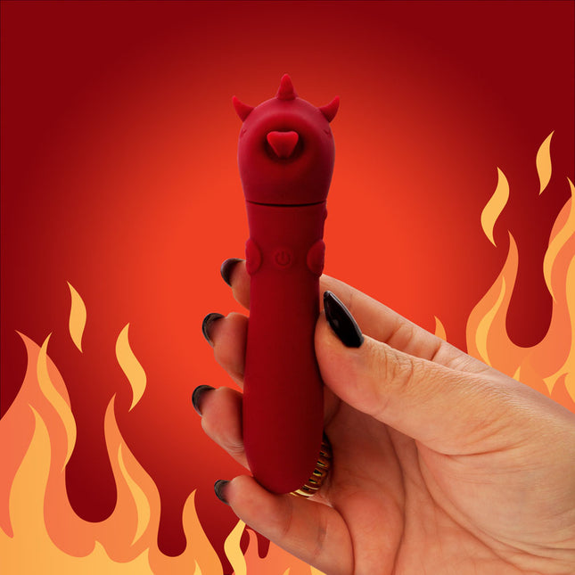 Unihorn USB Blaze Diablo Red Bullet Vibrator